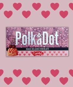 Polkadot Cherry Garcia Mushroom Chocolate Bar